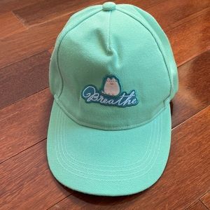 Pusheen mint green cap